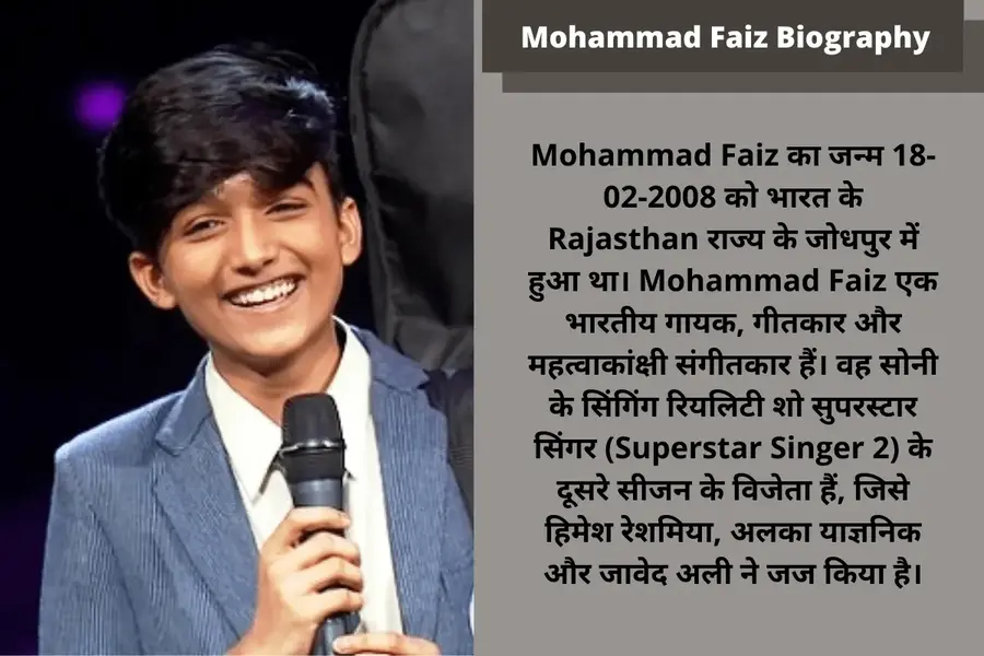 Mohammad Faiz Biography